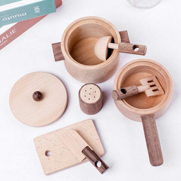 Wooden Kitchen Set
