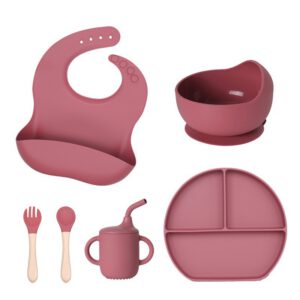 Silicone Baby Feeding Kit (Name Engraving Available)