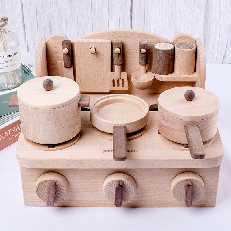 Wooden Kitchen Set - Image 4