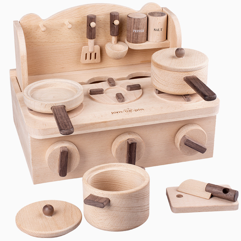 Wooden Kitchen Set - Image 5