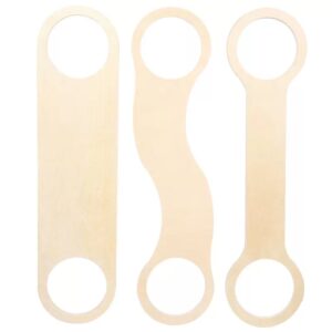 3-piece Wooden Bridge for Rainbow Stepping Stone